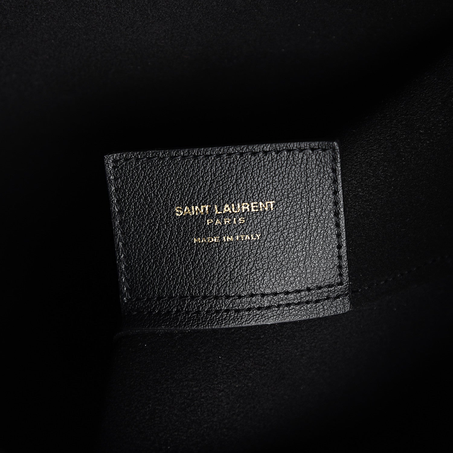 Saint Laurent Calfskin Large Shopping Tote Black 5 of 8