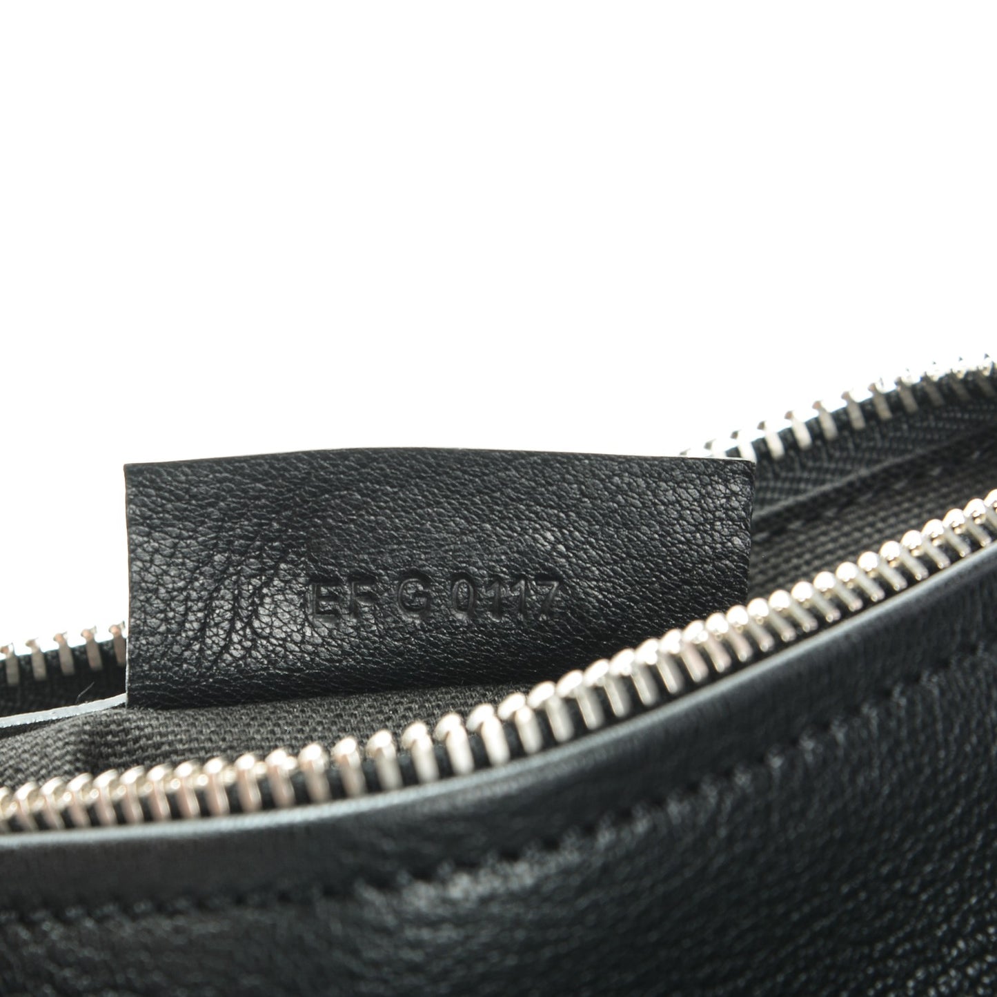 Sugar Goatskin Small Pandora Black