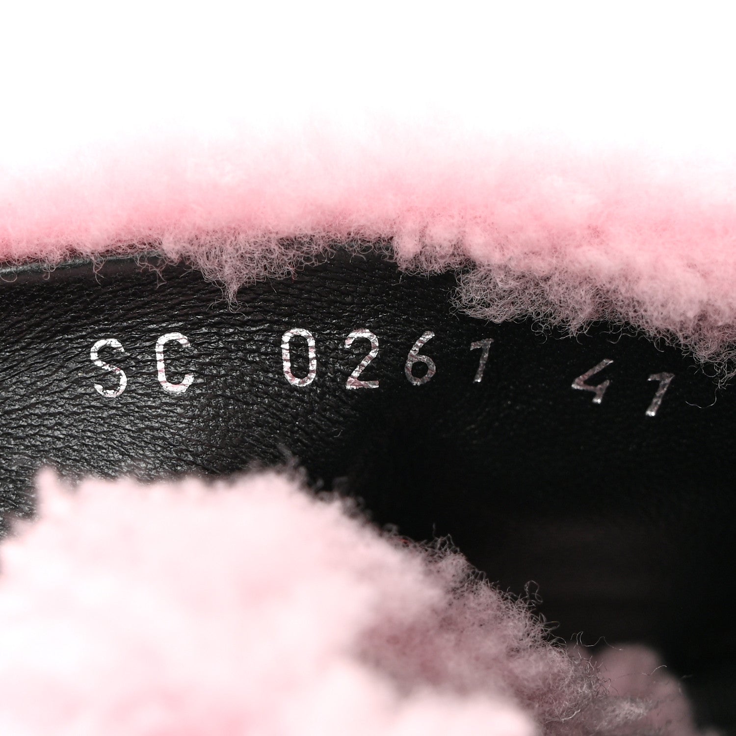 Louis Vuitton Shearling Paseo Sandals 41 Pink 8 of 8