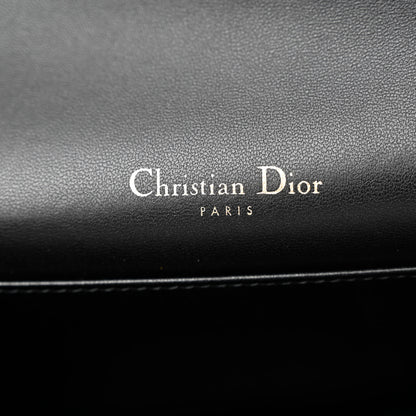 Christian Dior Lambskin Cannage Lady Dior Pouch Black 7 of 10