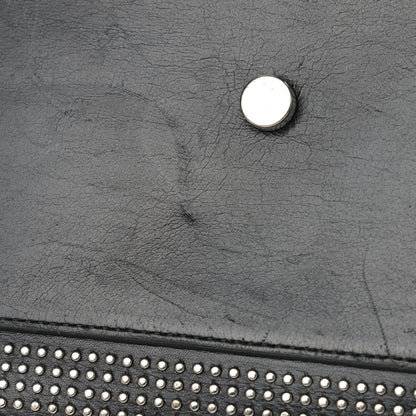 Saint Laurent Calfskin Studded Small Sac De Jour Black 14 of 19