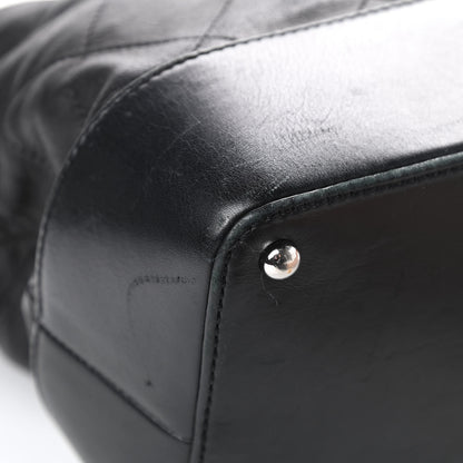 Chanel Calfskin Stitched Large VIP Shopping Tote Black 12 of 21