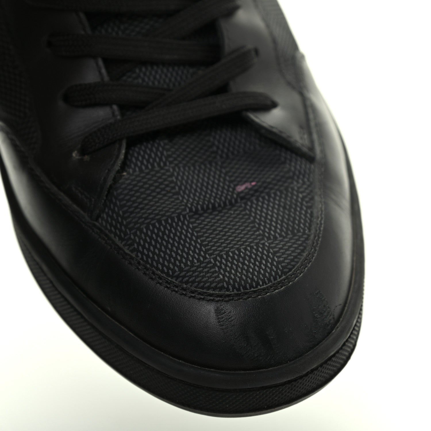 Louis Vuitton Damier Graphite Offshore Sneaker Boots 8 Black 11 of 14