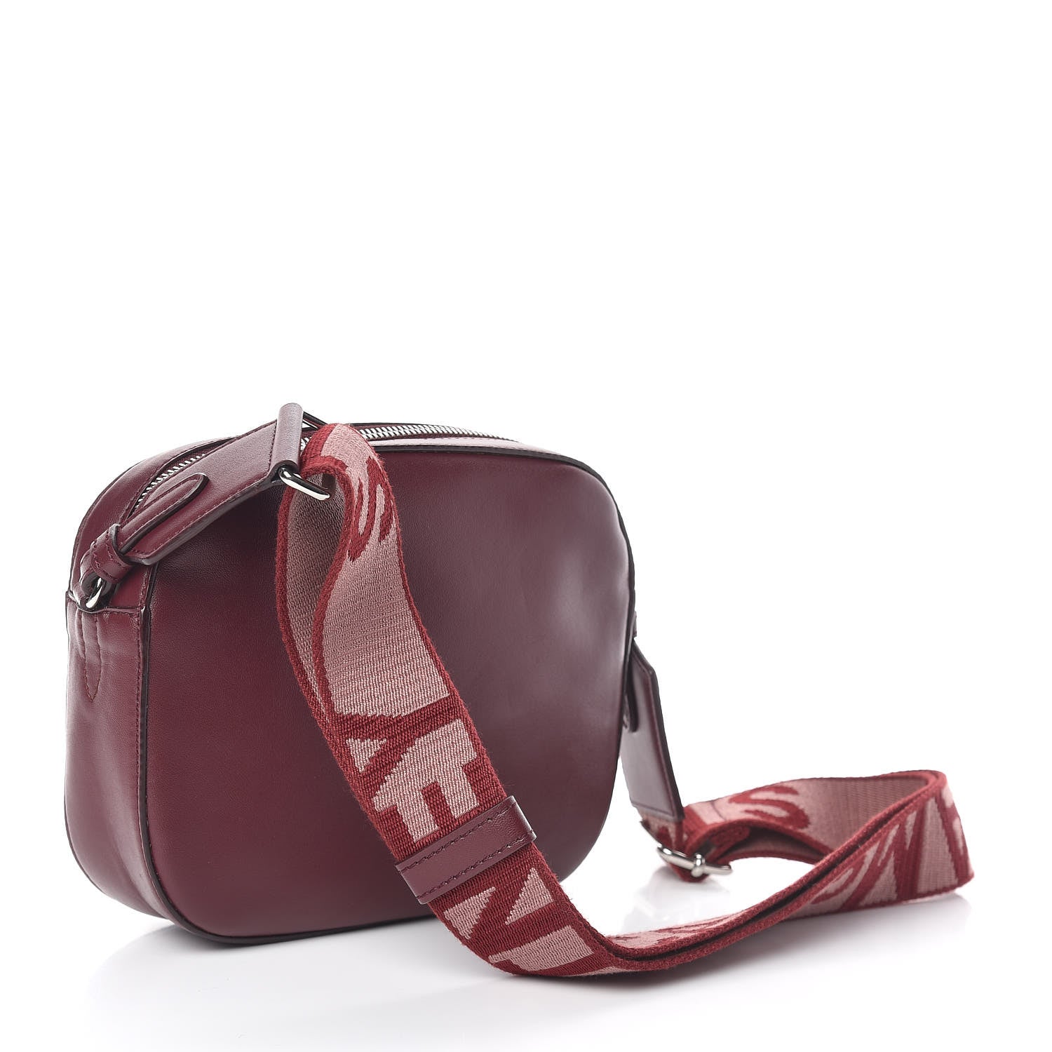 Stella McCartney Eco Alter Nappa Perforated Logo Mini Bag Wine 3 of 10