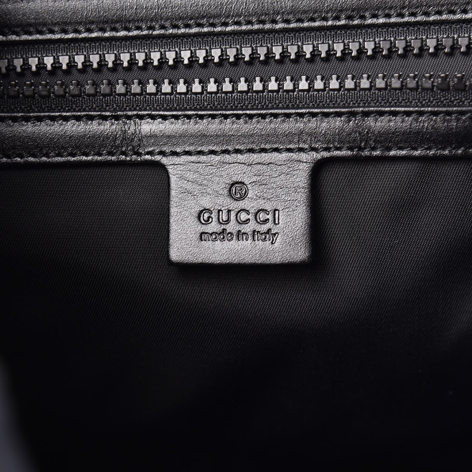 Gucci Nylon L'Aveugle Par Amour Embroidered Double Buckle Backpack Red 6 of 10