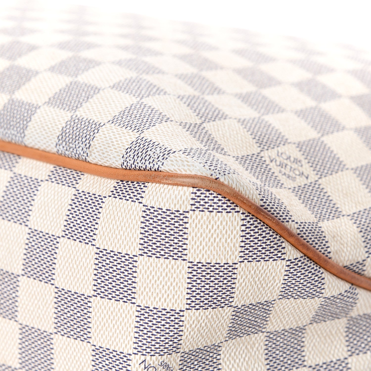 Louis Vuitton Damier Azur Delightful MM Rose Ballerine 9 of 18
