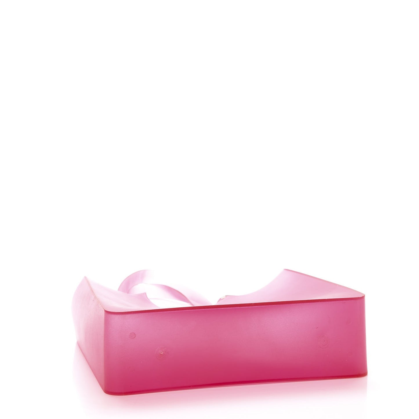 Jelly Rubber Tote Pink