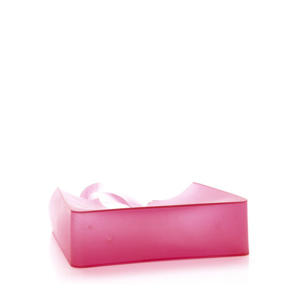 Chanel Jelly Rubber Tote Pink 4 of 8