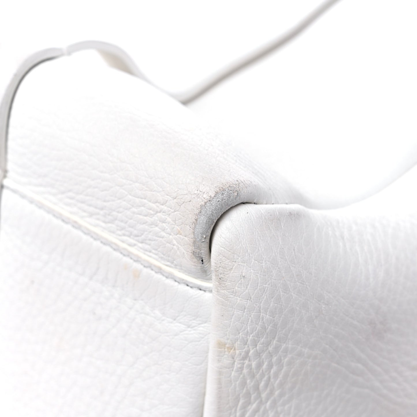 Veau Baltimore Double Sided Small Everyday Tote Optic White Black