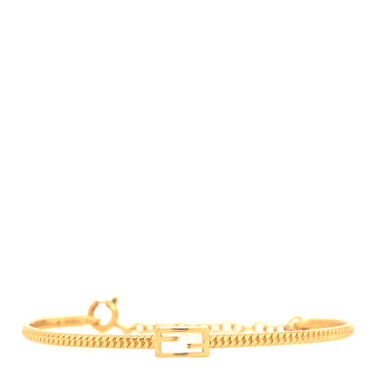 Fendi Metal Baguette Bracelet S Gold 1 of 7