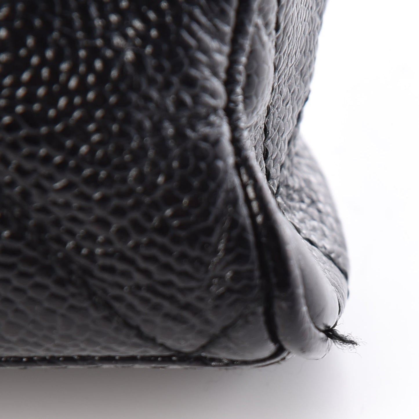 Caviar Quilted Medium Single Flap Black