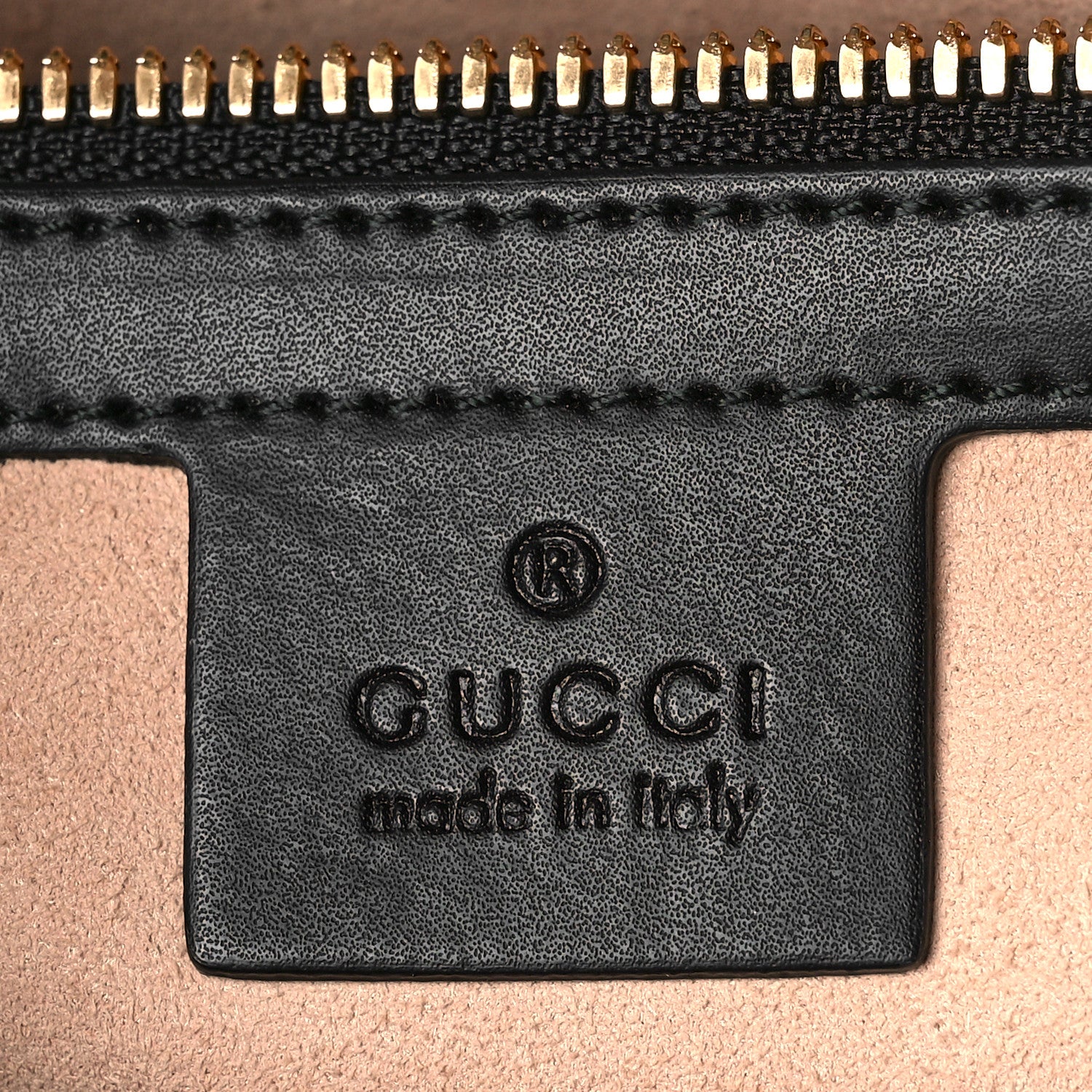 Gucci GG Supreme Monogram Bees Print Small Day Backpack Beige Oro Black 6 of 8