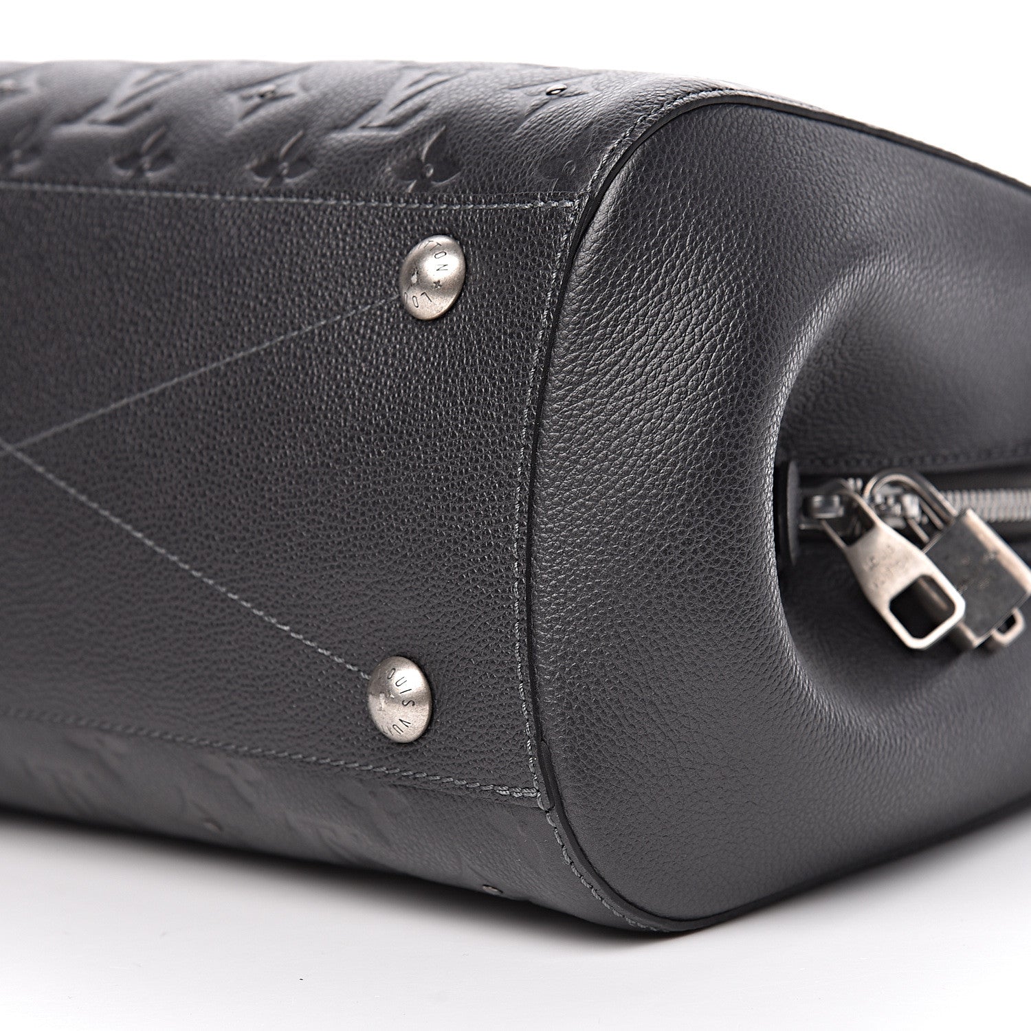 Louis Vuitton Empreinte Studded Montaigne MM Platine 8 of 9