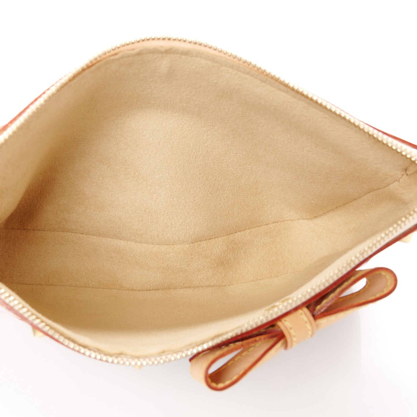 Monogram Cherry Blossom Pochette Accessories Brown