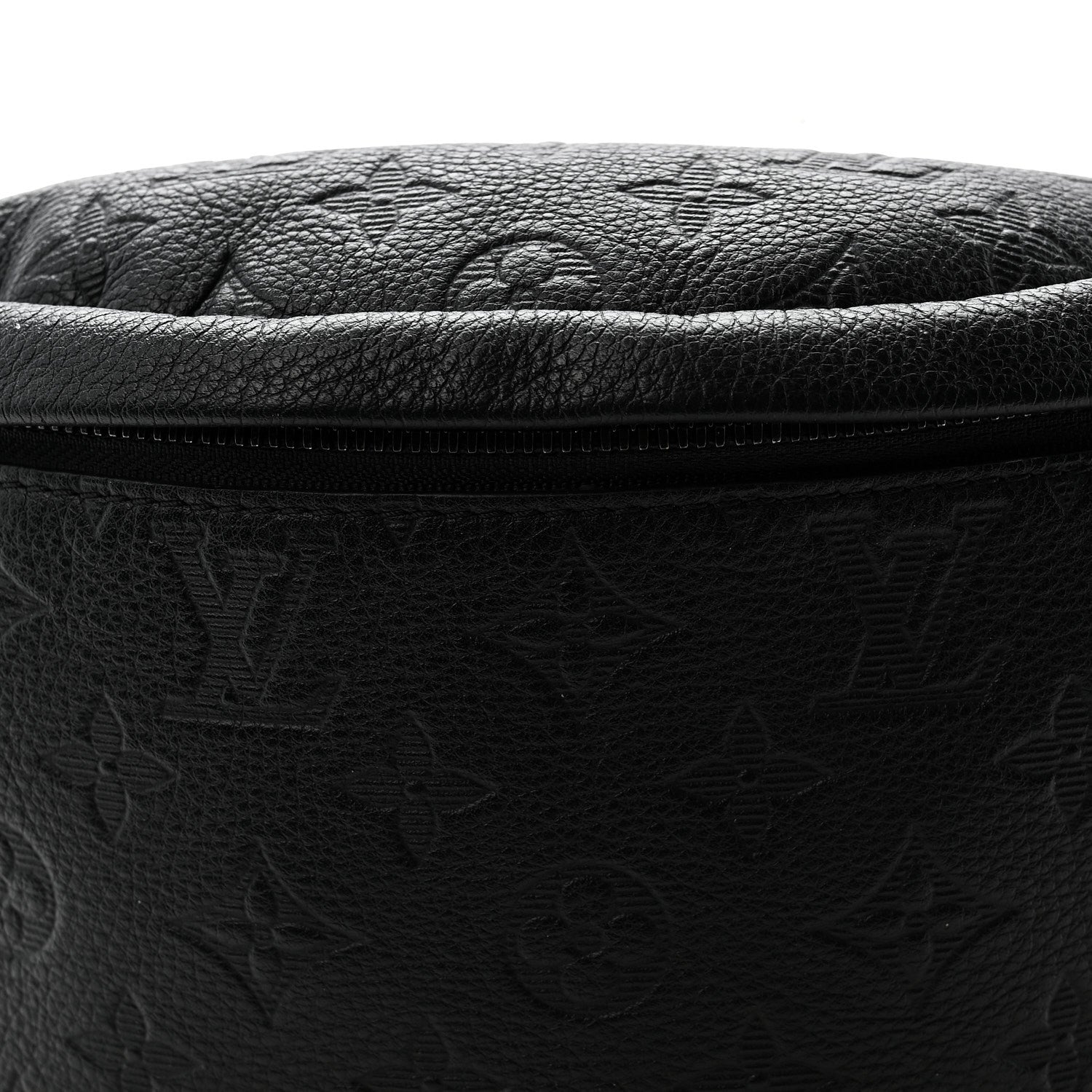 Louis Vuitton Calfskin Monogram Shadow Discovery Bumbag Black 7 of 10