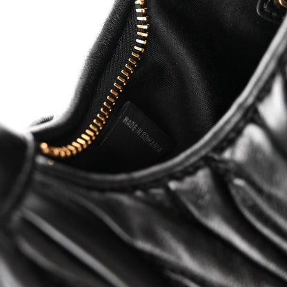 Miu Miu Nappa Matelasse Mini Wander Hobo Black 7 of 10