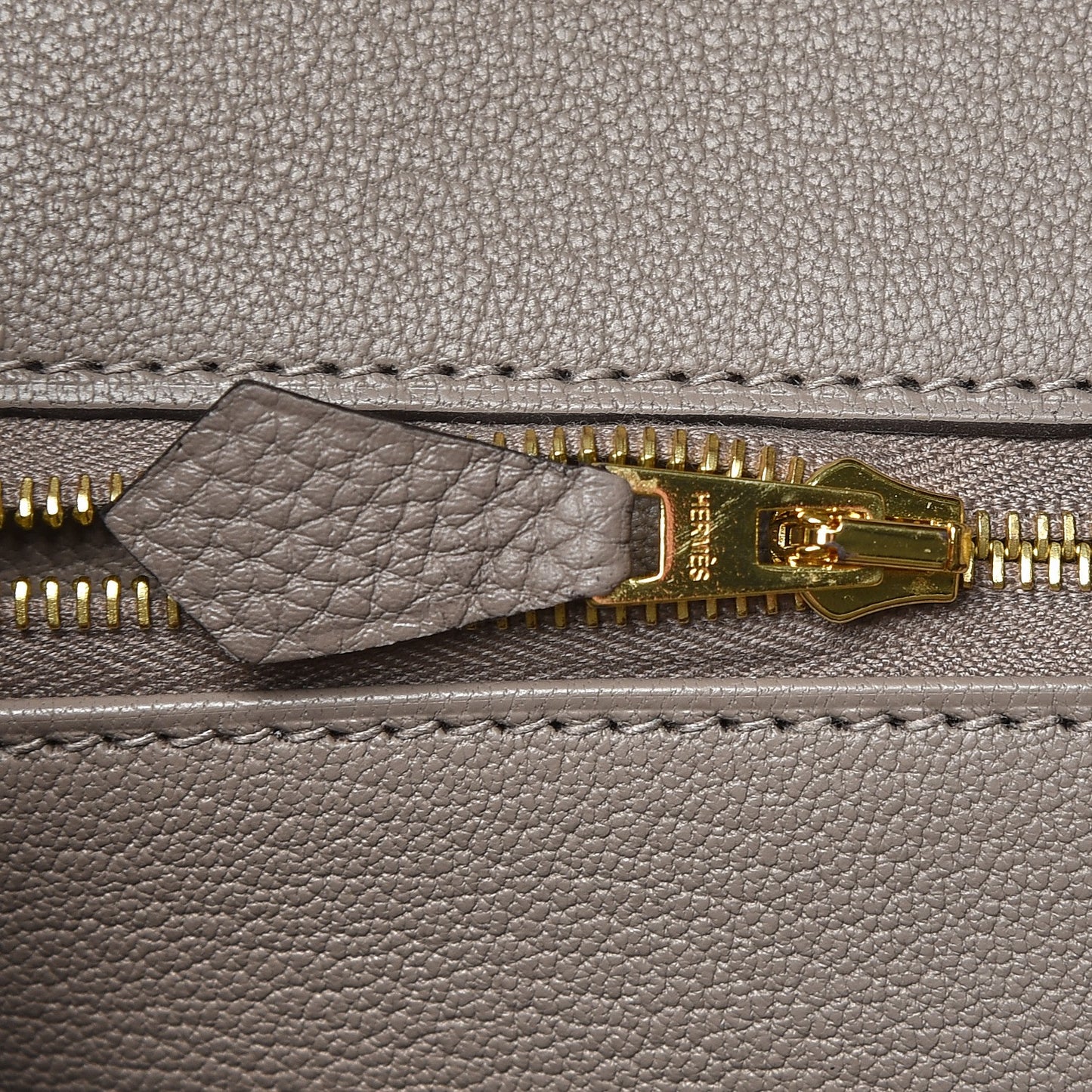 Togo Birkin 35 Gris Asphalte