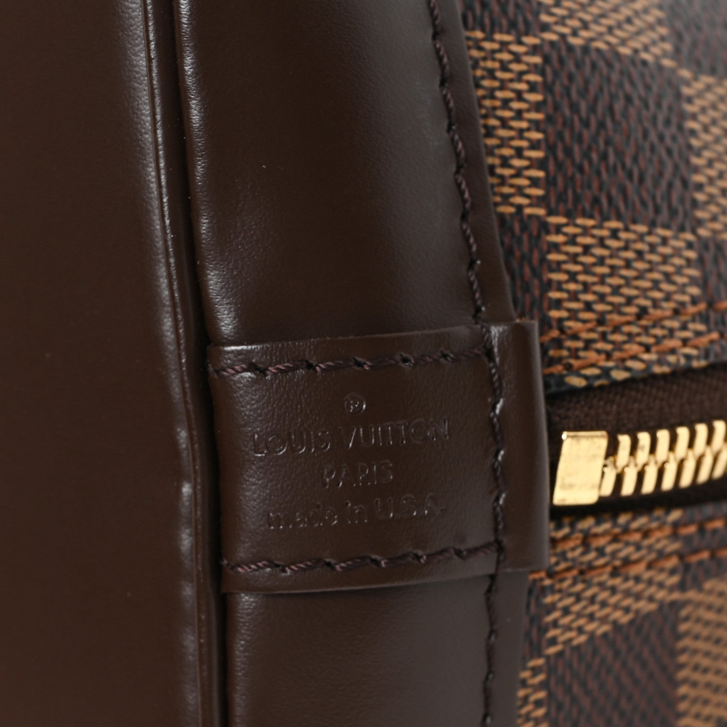 Louis Vuitton Damier Ebene Alma PM 6 of 9
