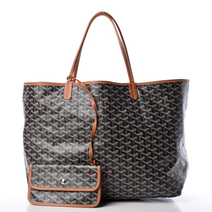 Goyard Goyardine Saint Louis GM Black Gold 1 of 19