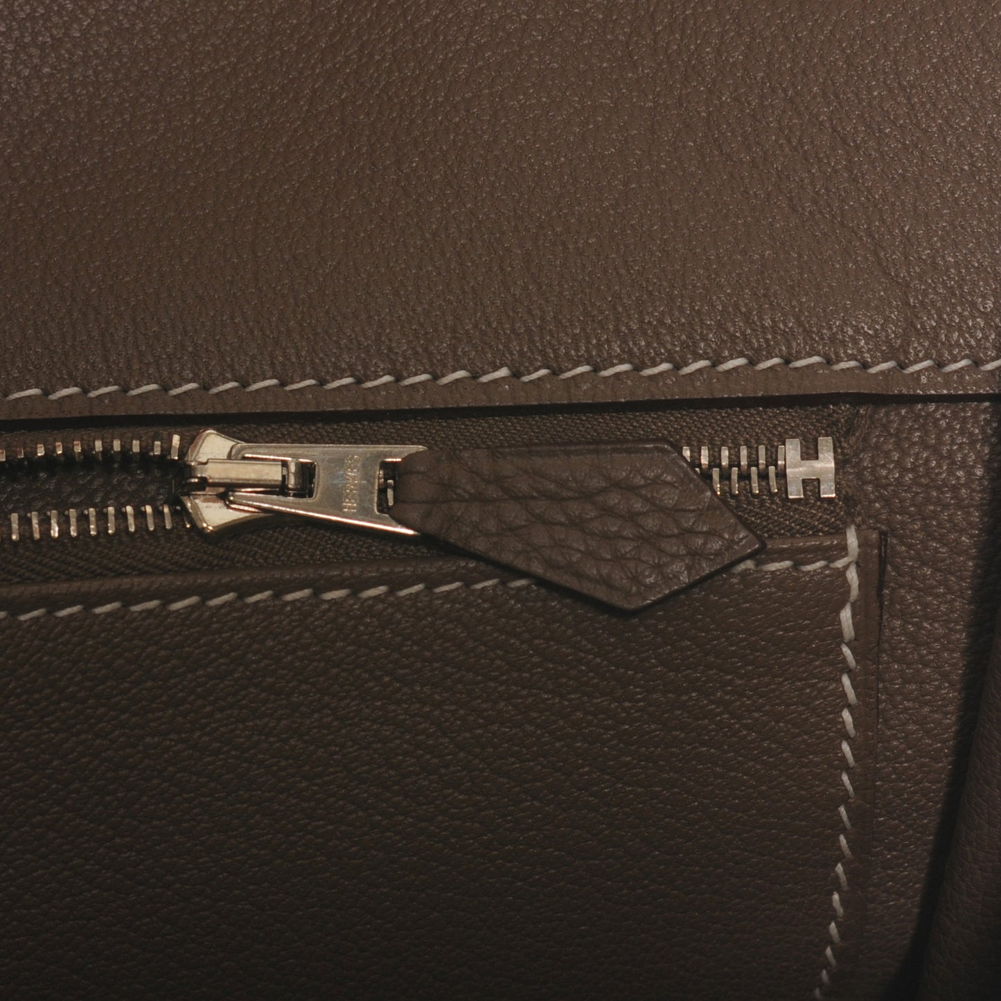 Taurillon Clemence Birkin 40 Etoupe