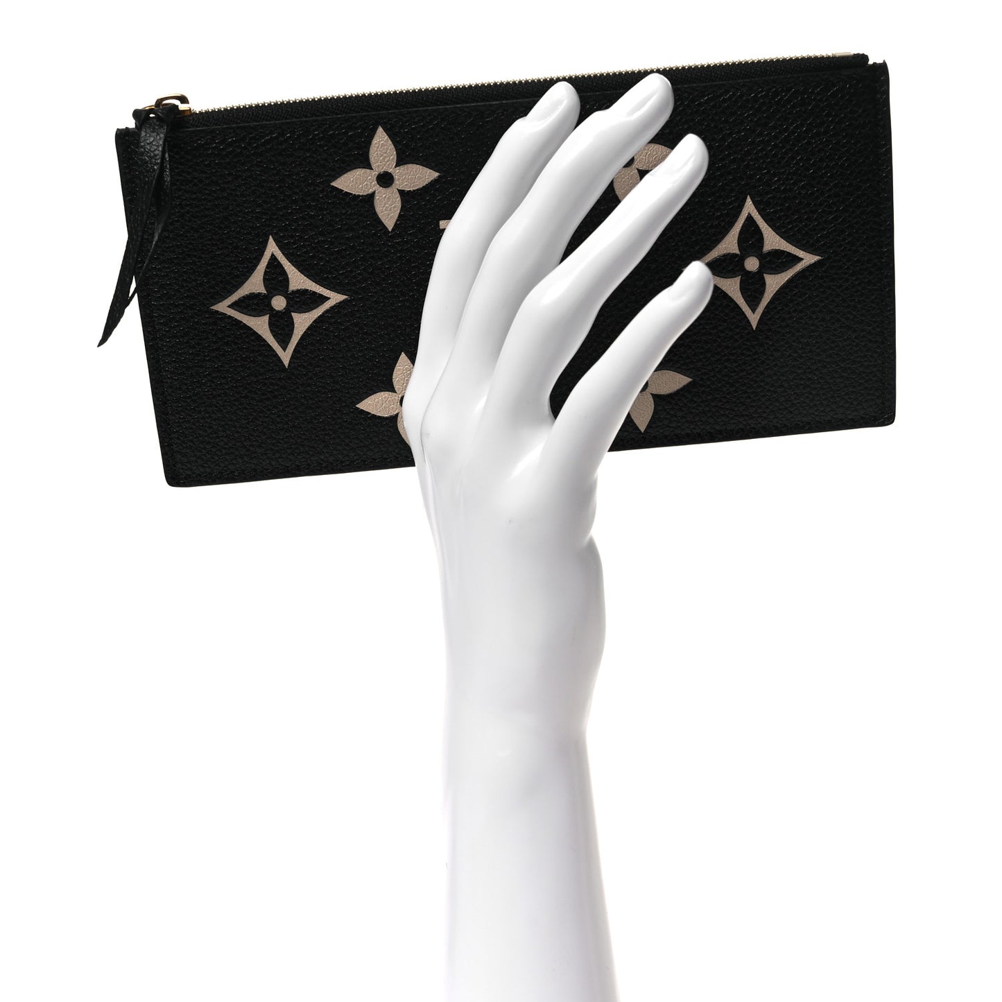 Empreinte Monogram Giant Crafty Pochette Felicie Zippered Insert Black