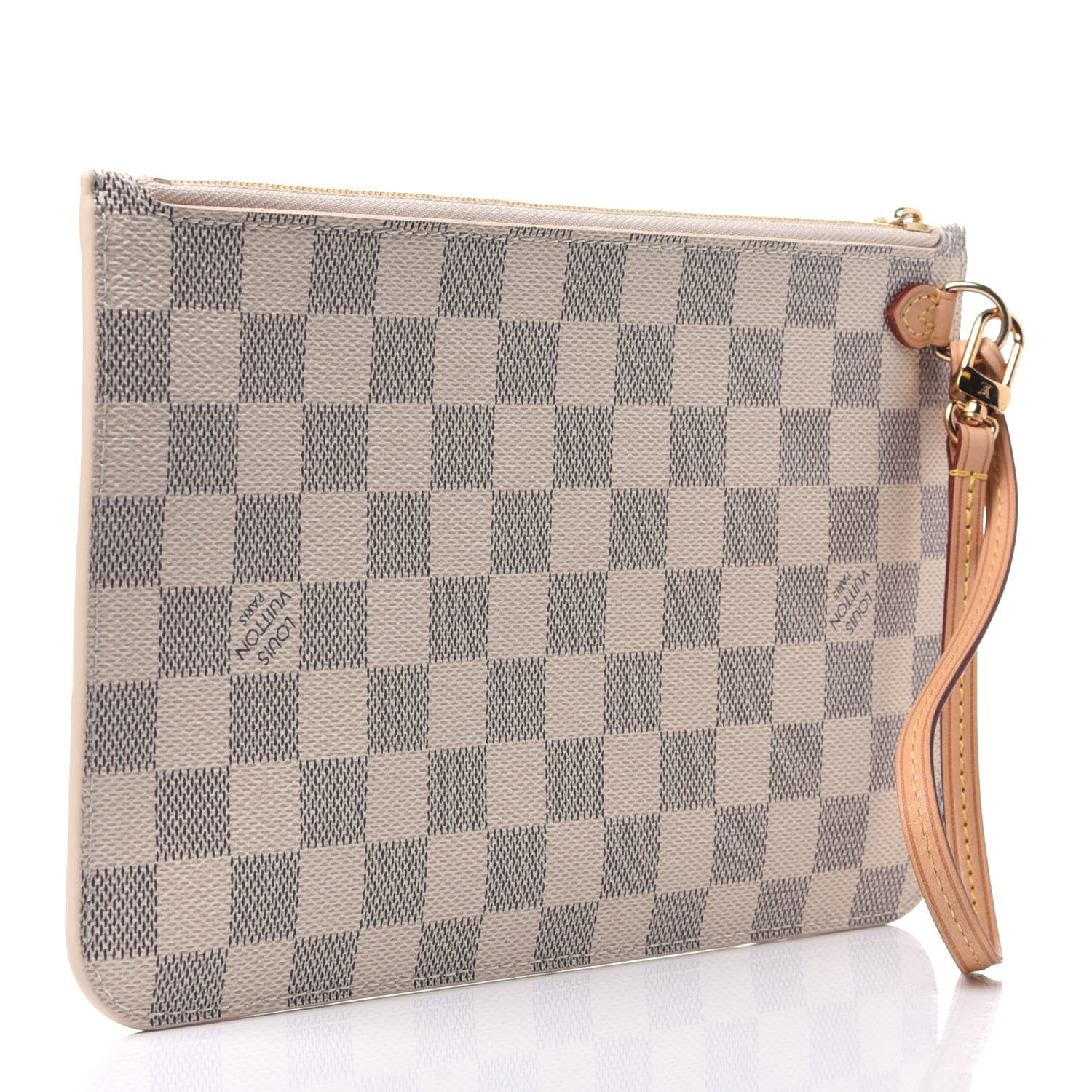 Louis Vuitton Damier Azur Neverfull MM GM Pochette 3 of 10