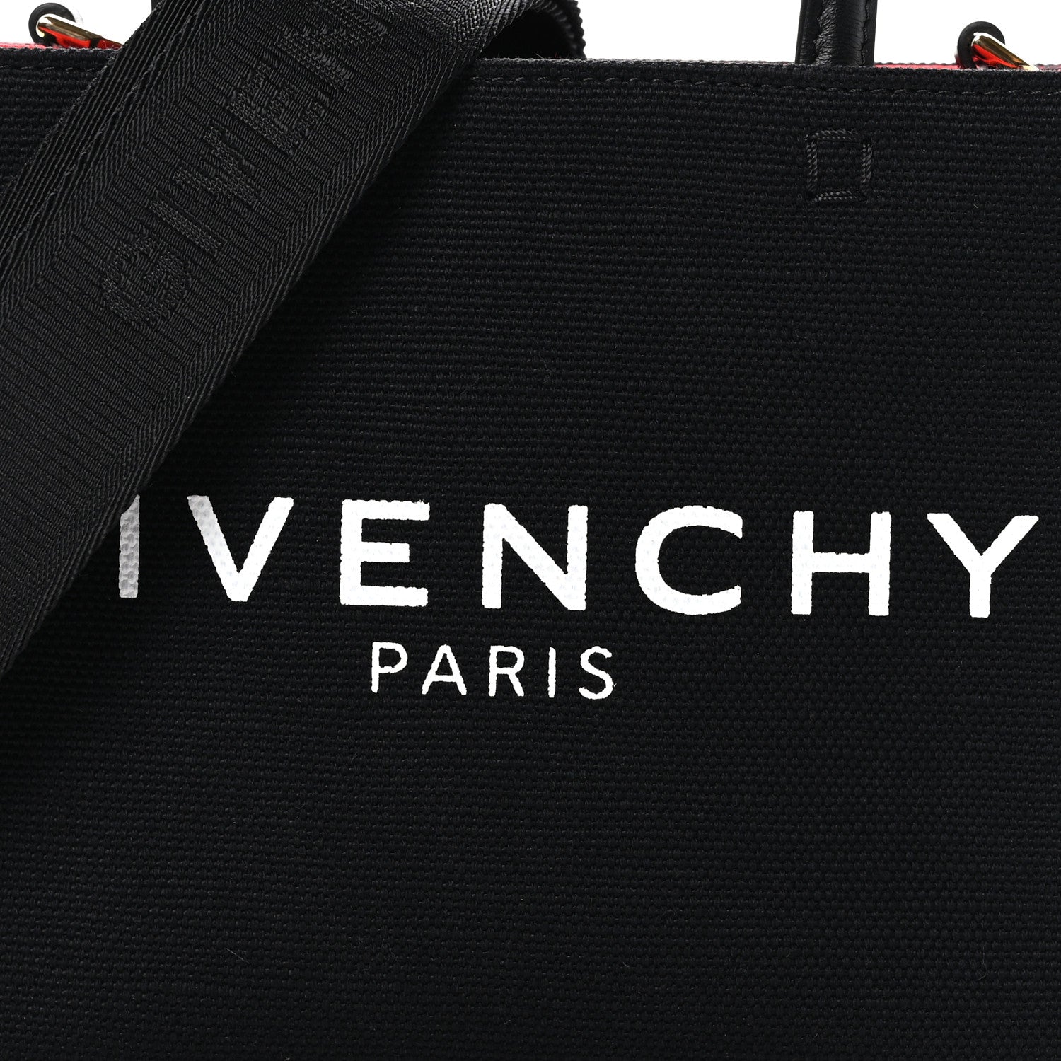 Givenchy Canvas Mini Bond Shopper Tote Black 8 of 10
