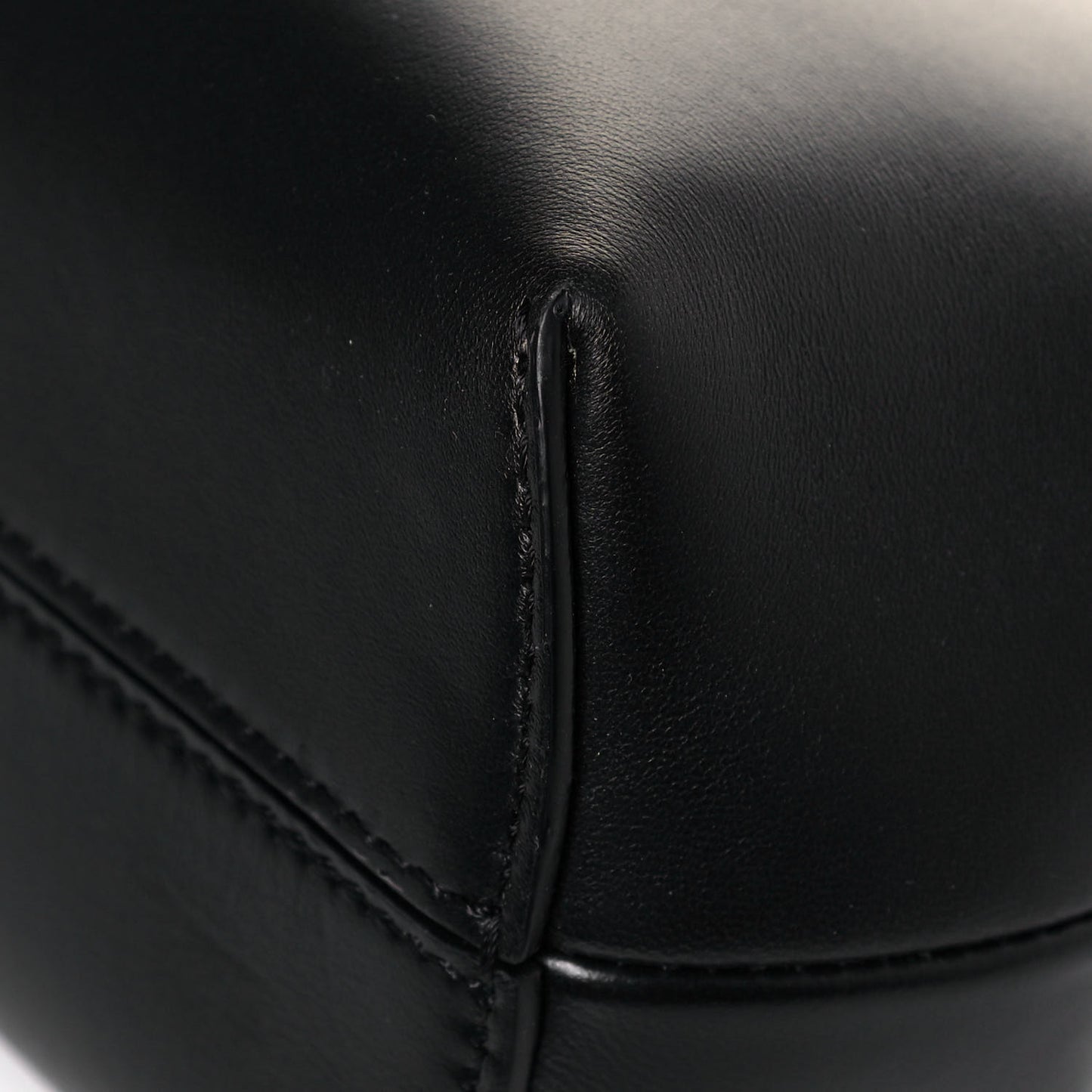 Shiny Nappa Small Fendi First Black