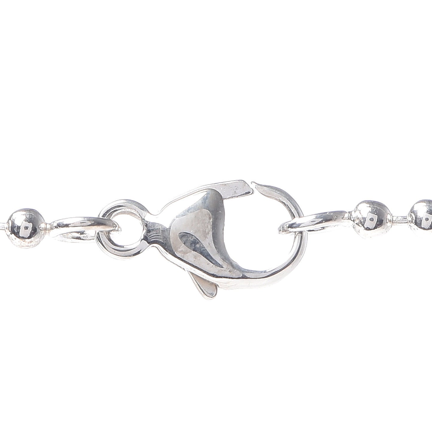 Sterling Silver Square Cross Pendant Necklace