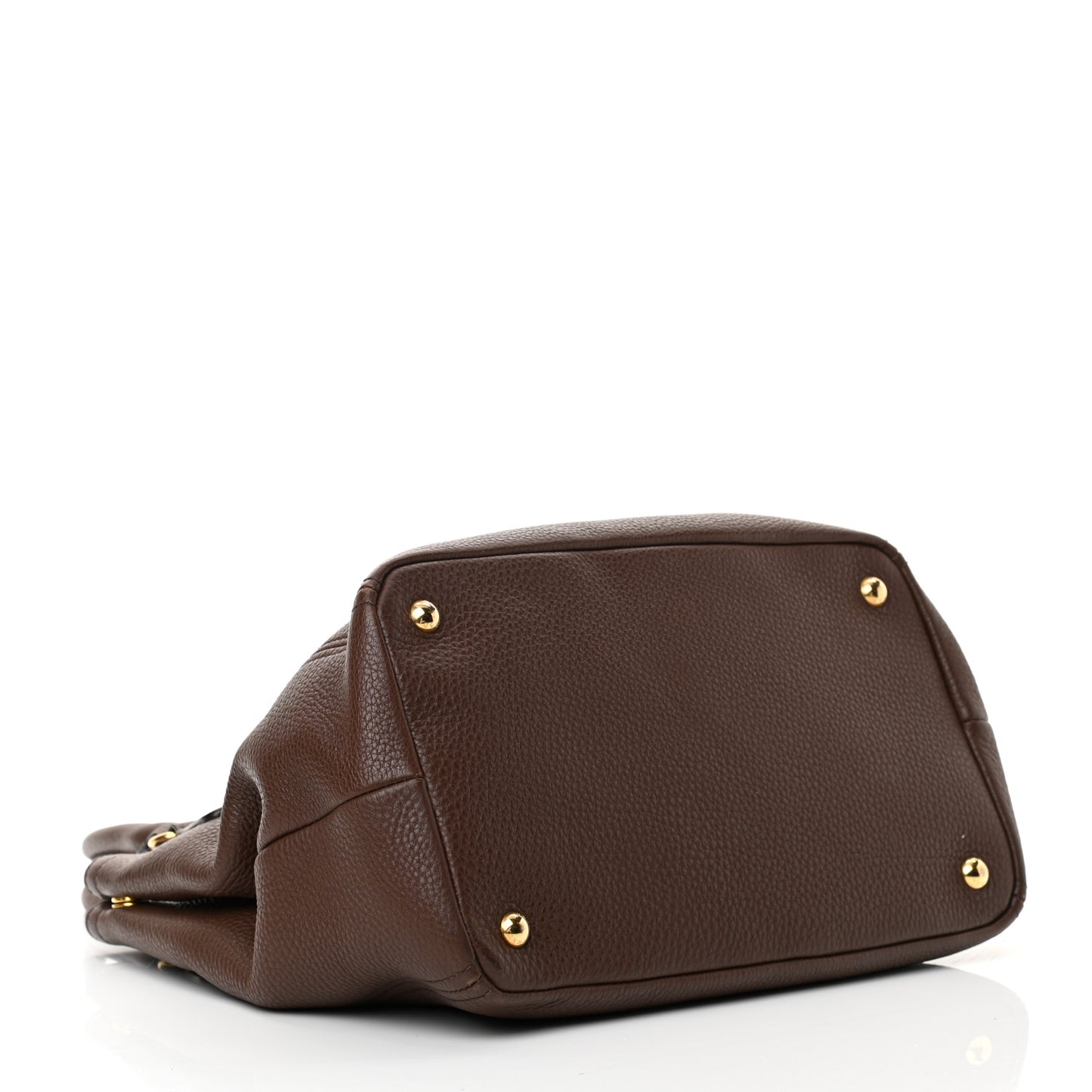 Vitello Daino Shoulder Bag Bruciato