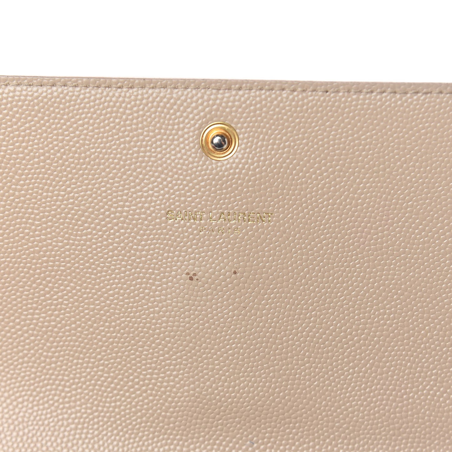 Grain De Poudre Classic Monogram Cassandre Wallet Nude Powder