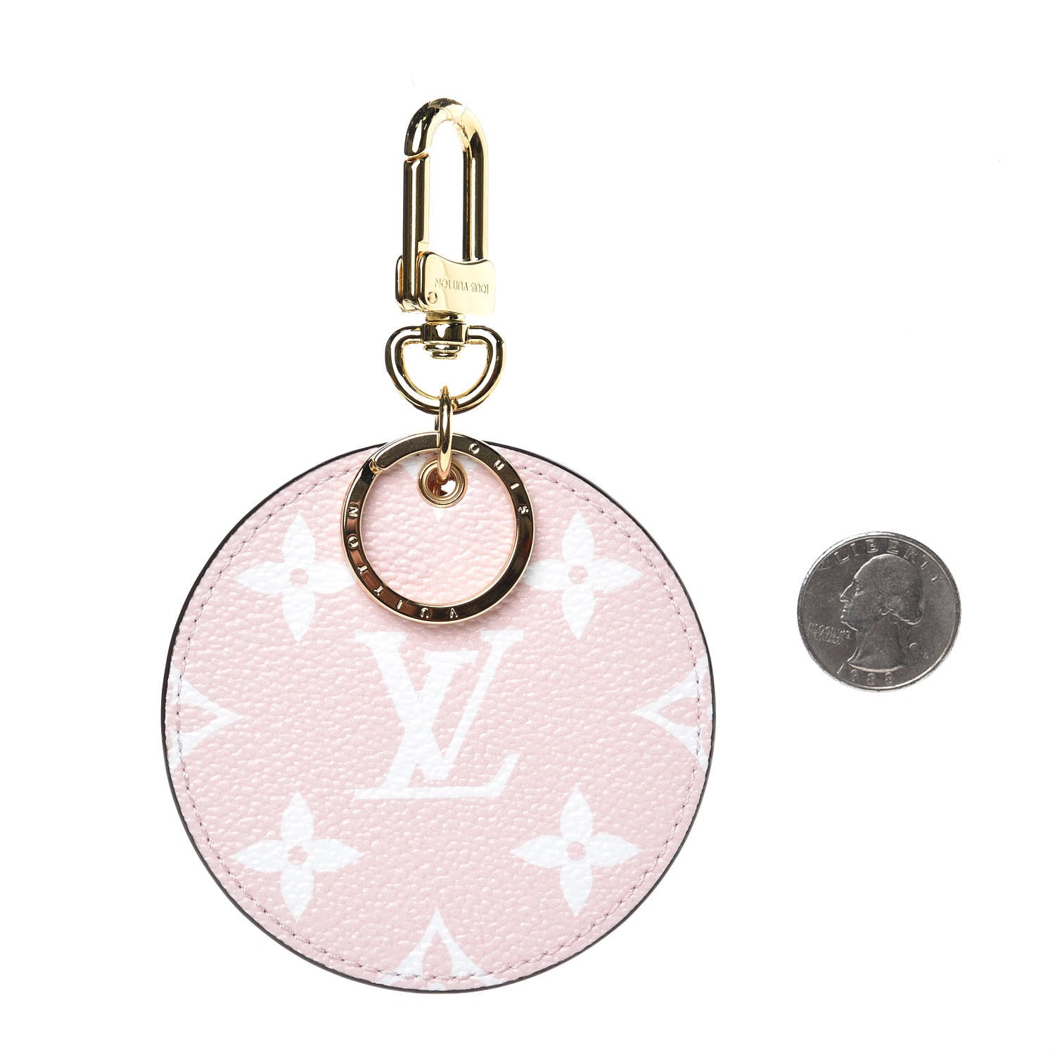 Louis Vuitton Monogram Giant Bag Charm Key Holder Rouge 2 of 3
