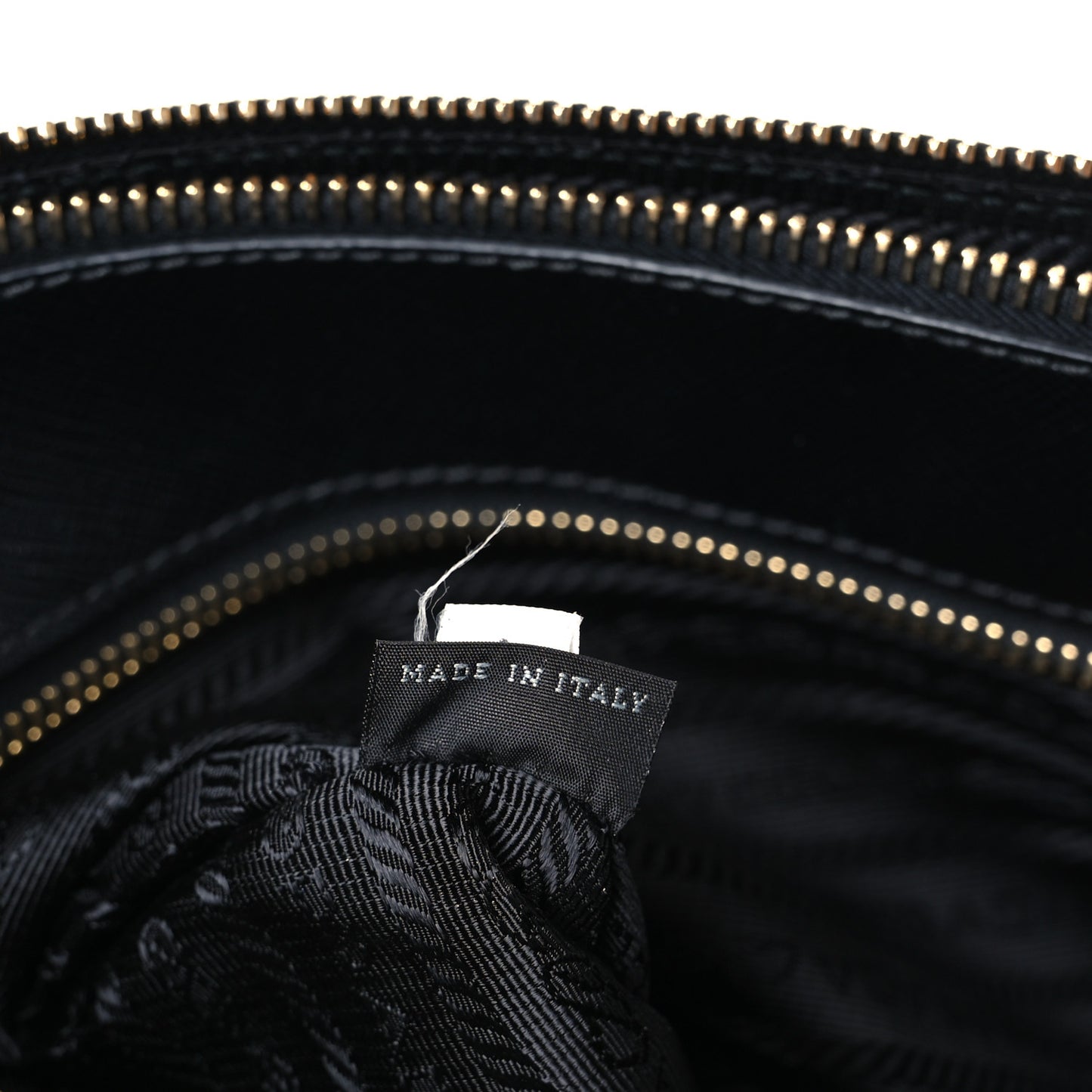 Saffiano Small Galleria Double Zip Tote Black