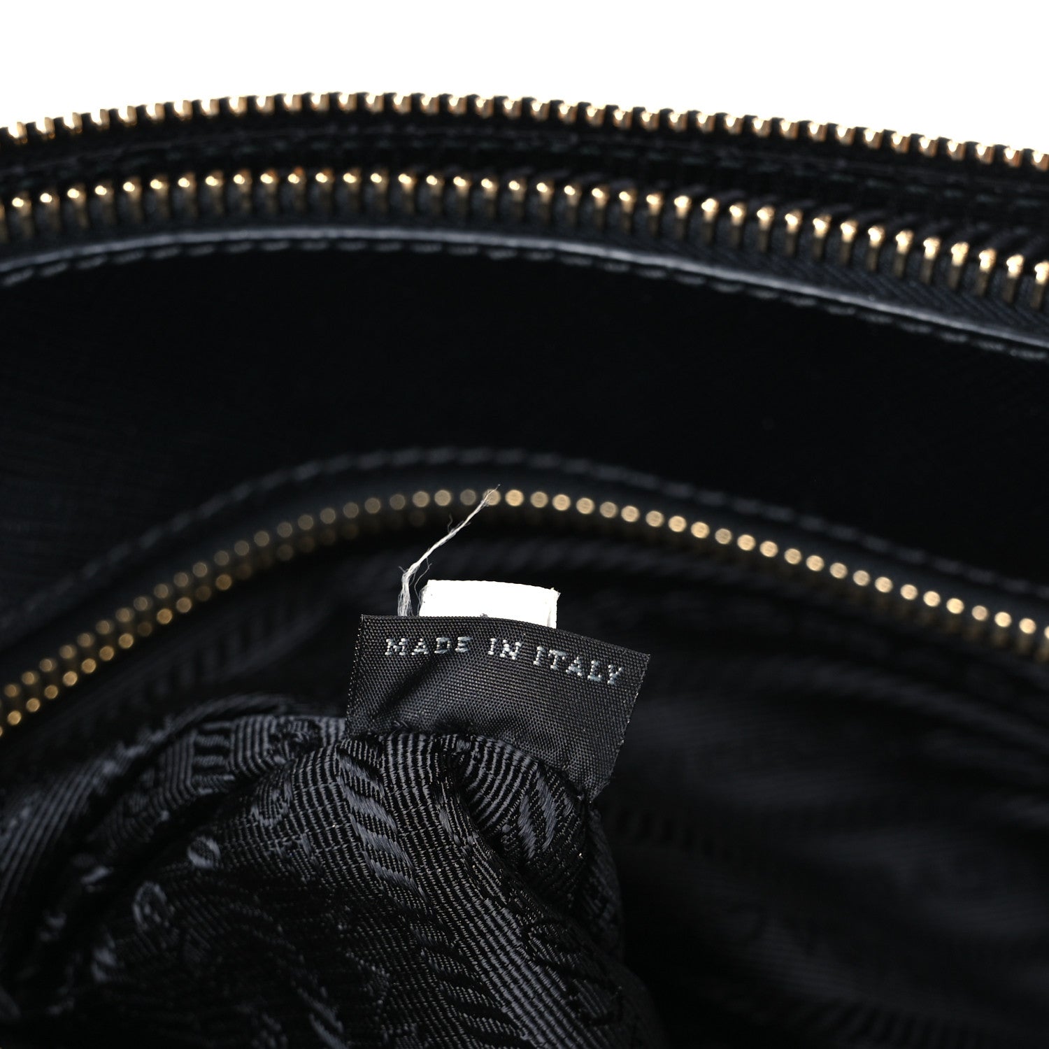 Prada Saffiano Small Galleria Double Zip Tote Black 9 of 13