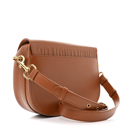 Christian Dior Box Calfskin Medium Bobby Flap Dark Tan 3 of 9