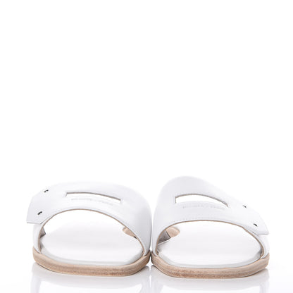 Hermes Calfskin View Sandals 36 White 2 of 9