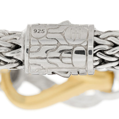 John Hardy Sterling Silver 18K Yellow Gold Asli Chain Bracelet 5 of 5