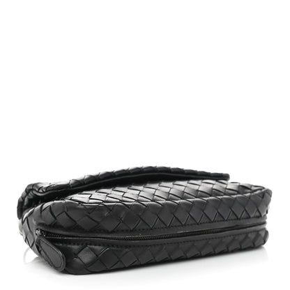 Bottega Veneta Nappa Intrecciato Mini Chain Messenger Black 4 of 8
