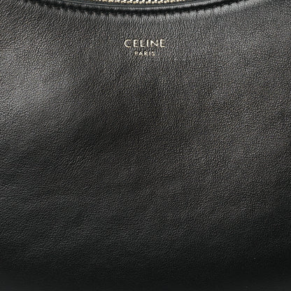 Celine Smooth Calfskin Medium Strap Ava Shoulder Bag Black 7 of 9