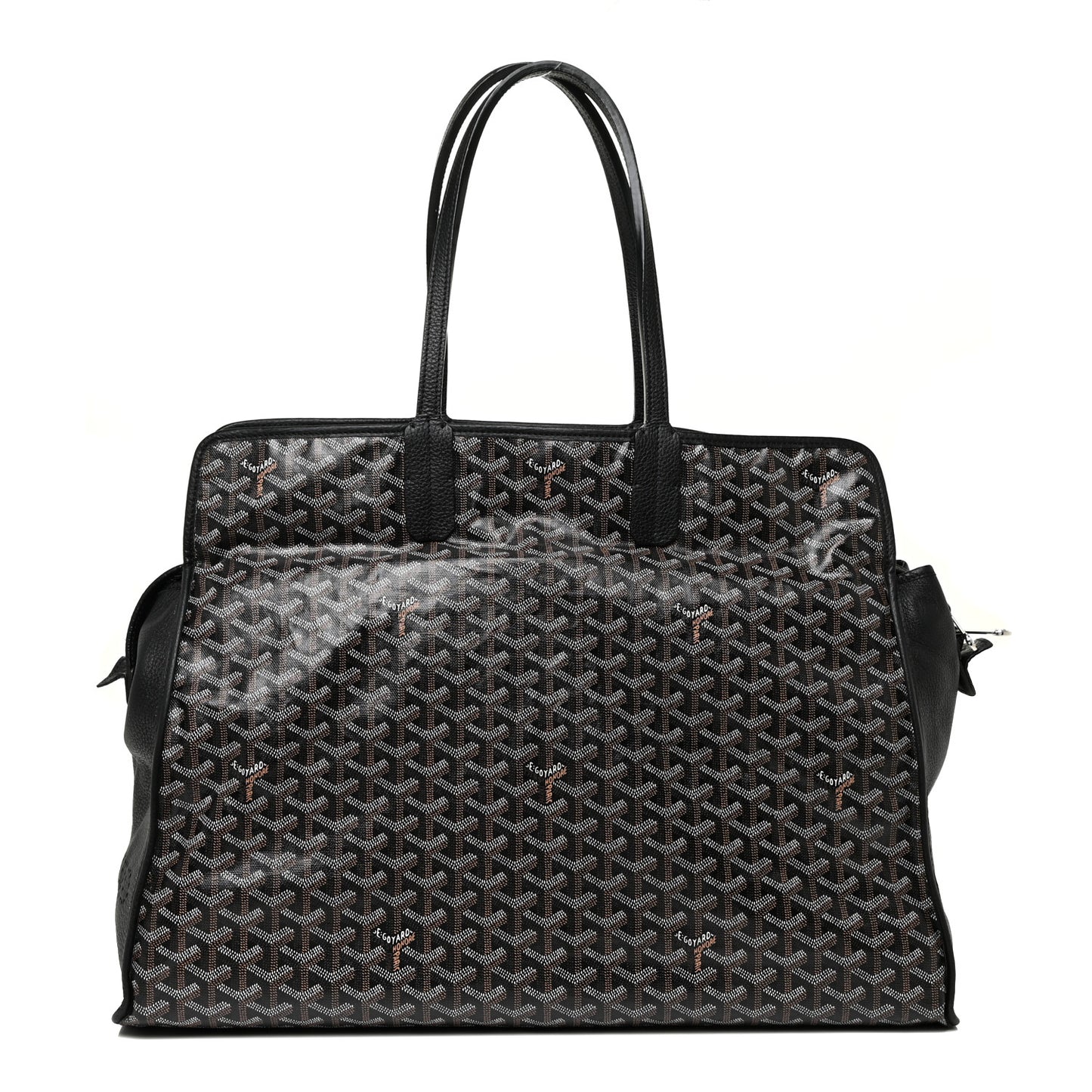 Goyardine Sac Hardy Pet Carrier GM Black