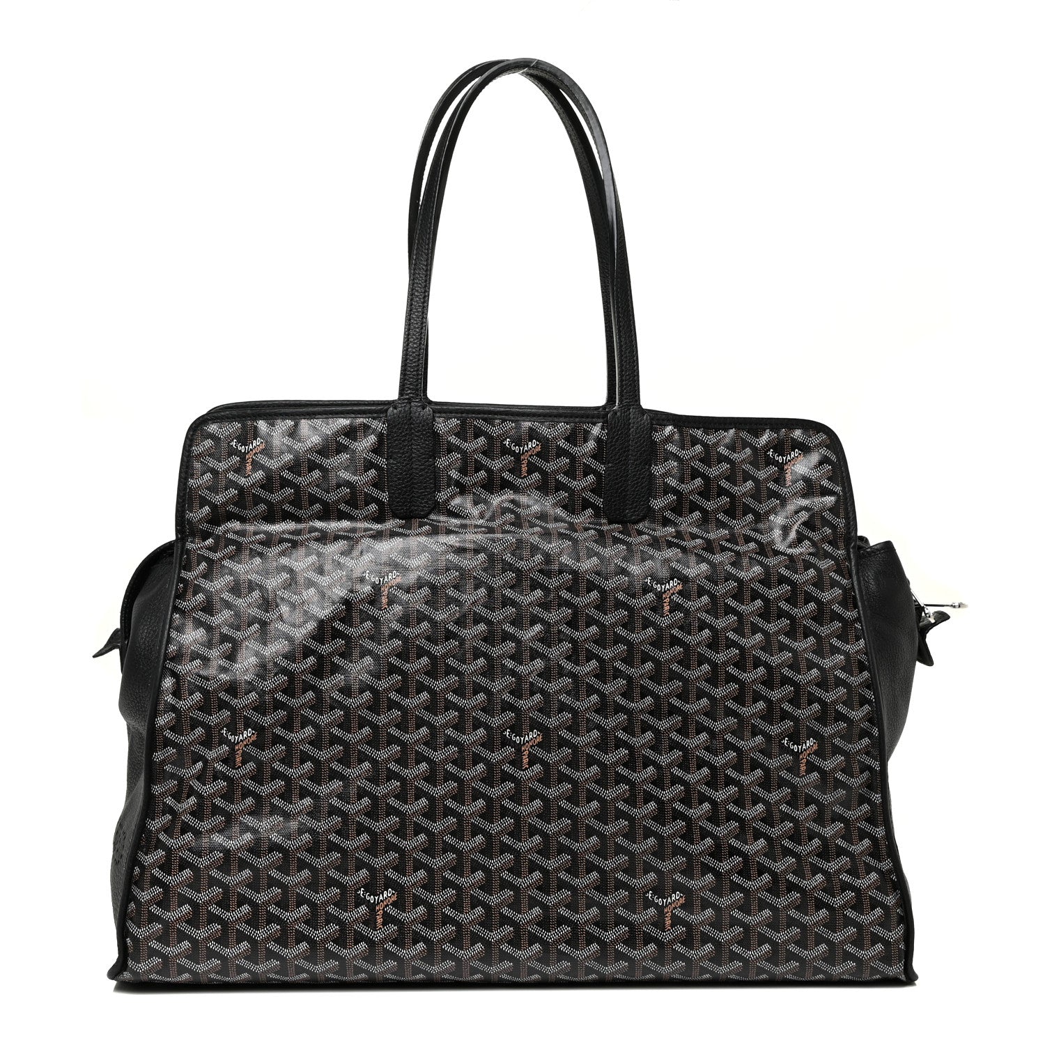 Goyard Goyardine Sac Hardy Pet Carrier GM Black 3 of 25