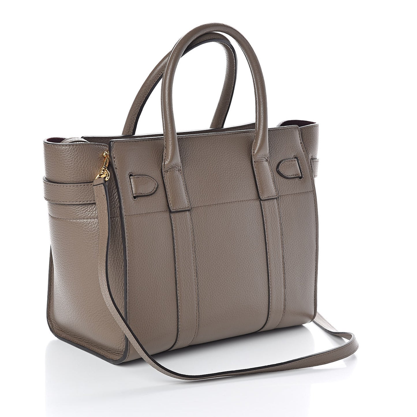 Small Classic Grain Small Bayswater Zip Tote Clay