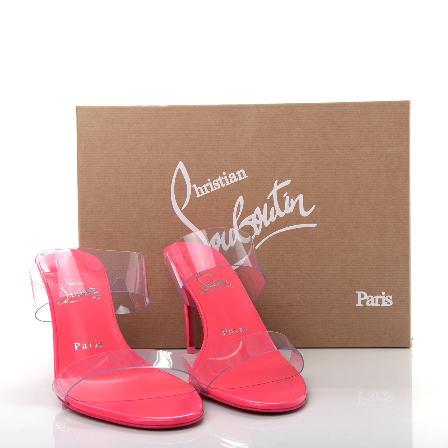 Patent PVC Just Nothing 85 Slide Sandals 37.5 Magnifique