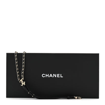 Chanel Calfskin CC Chain Suspenders M Black 4 of 4