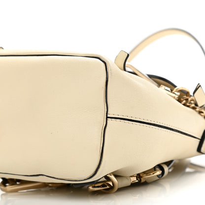 Chloe Suede Calfskin Mini Faye Backpack Off White 10 of 16