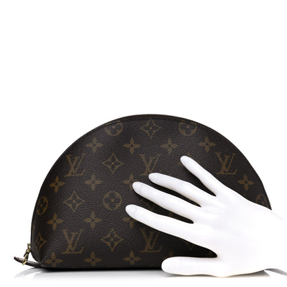Louis Vuitton Monogram Trousse Demi Ronde 2 of 15