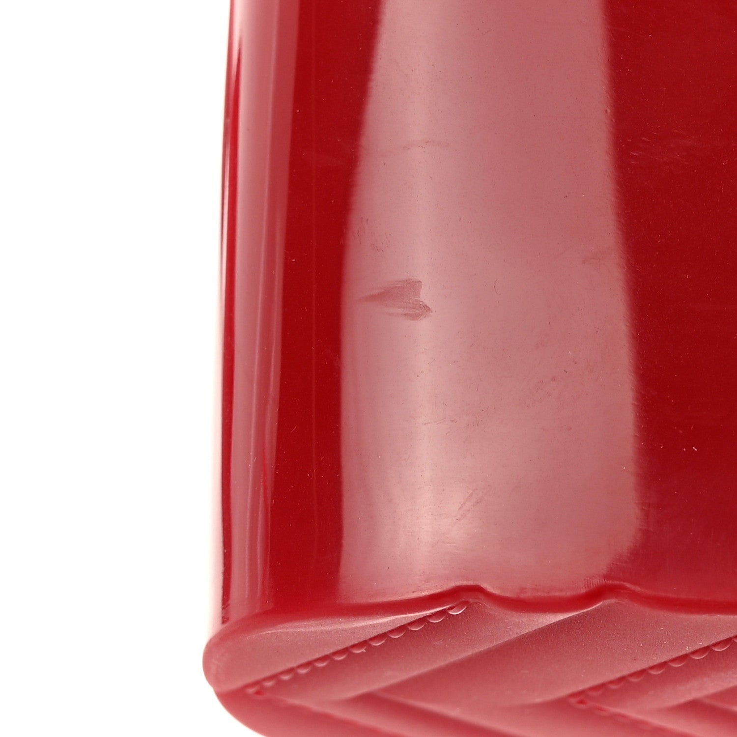 Gucci Rubber Gucci Logo Womens Platform 20/60mm Slide Sandals 39 Hibiscus Red 14 of 14