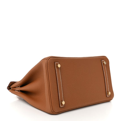Hermes Togo BIRKIN 30 Gold 4 of 11