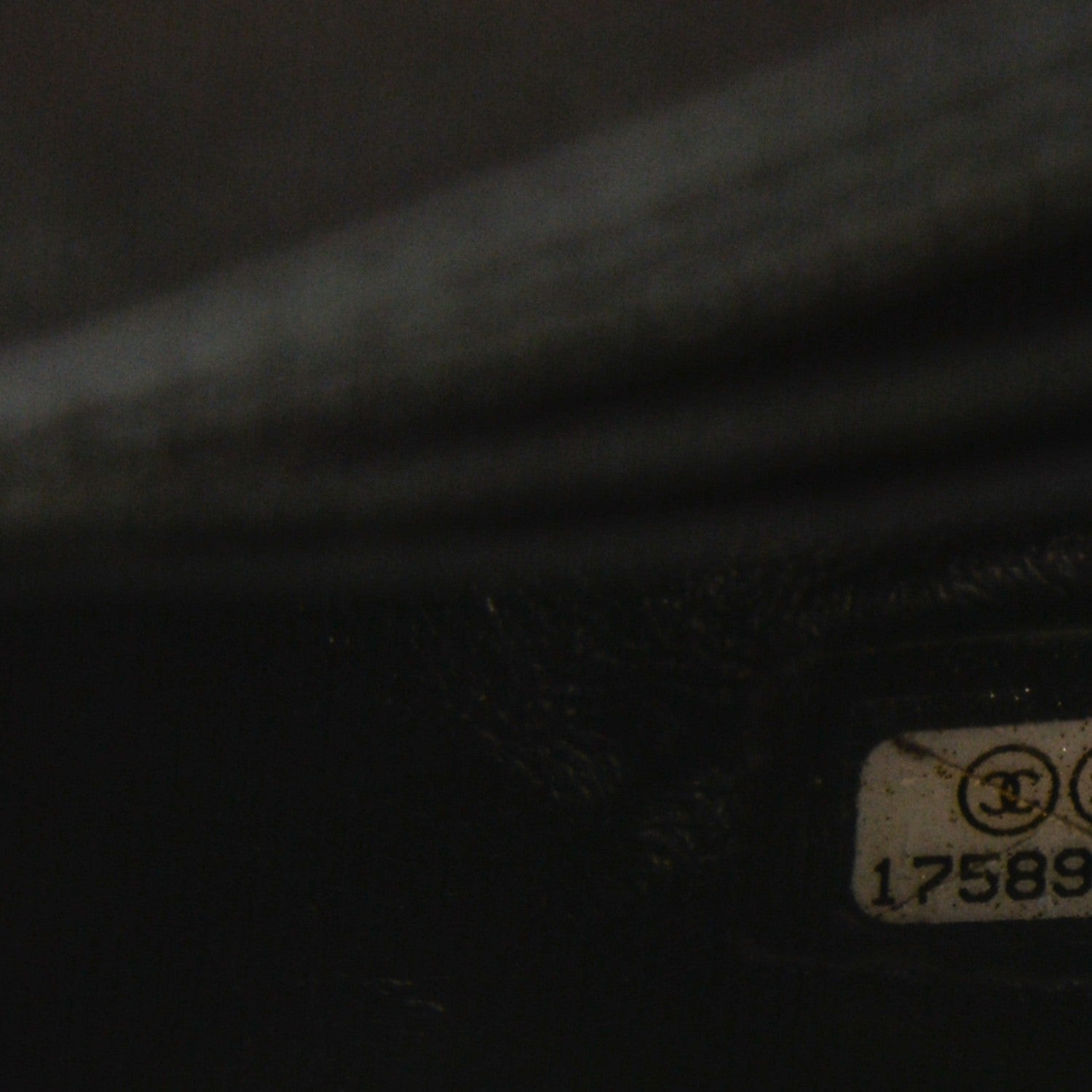 Chanel Lambskin Quilted Mini Square Flap Black 7 of 7