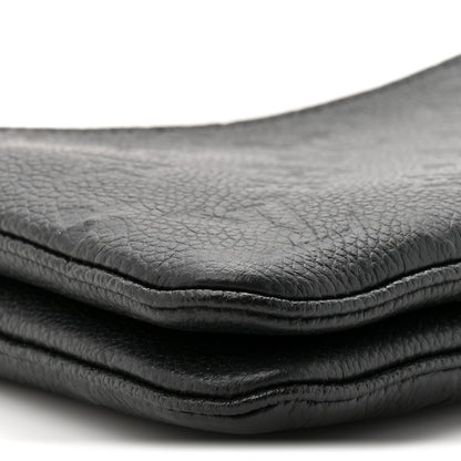 Louis Vuitton Empreinte Double Zip Pochette Black 9 of 9